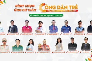 Công bố 15 ứng cử viên danh hiệu “Công dân trẻ tiêu biểu TPHCM” năm 2024