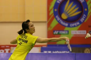 Vũ Thị Trang chỉ giành ngôi á quân. Ảnh: DŨNG PHƯƠNG