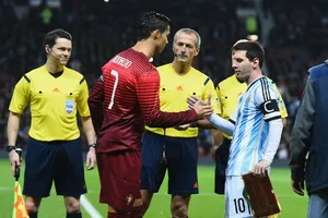 Ronaldo rất yêu mến đất nước Argentina của Messi. Ảnh: Zimbio