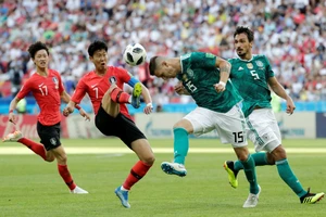 Son Heung-min (7) sẽ cùng Olympic Hàn Quốc dự ASIAD 18.