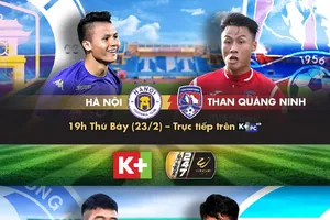 Các trận đấu của V-League 2019 sẽ có trên K+.