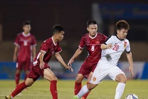 Việt Nam tái ngộ Thái Lan trong trận chung kết sau chiến thắng 1-0 trước Trung Quốc. Ảnh: NHẬT ANH