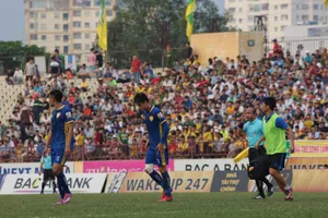 Thanh Hóa vẫn chưa có chiến thắng sau 5 trận đấu. Ảnh: MINH HOÀNG