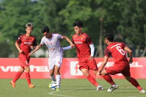 Viettel là "quân xanh" cân sức cho U23 Việt Nam trong lúc này. Ảnh: MINH HOÀNG