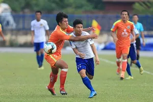 Huế "đòi nợ" thành công trước Phù Đổng bằng chiến thắng 2-0 trên sân Tự Do. Ảnh: MINH HOÀNG