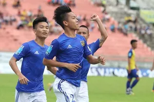 Hữu Thắng (Huế) trở lại đội tuyển U22 ở lần tập trung này. Ảnh: HỮU THỊNH