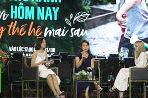 HLV Trần Lan Hương chia sẻ tại buổi giao lưu