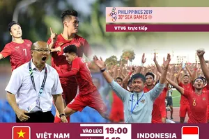 Việt Nam đã thắng Indonesia 2 lần trong các cuộc so tài trong năm 2019. (Đồ họa: Hữu Vi)