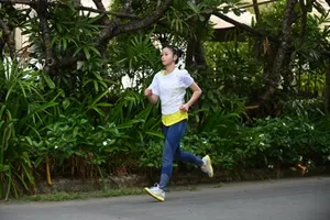 VĐV Châu Tuyết Vân cũng góp mặt trong sự kiện "Run To Reconnect" dành cho phái nữ trong năm 2020.