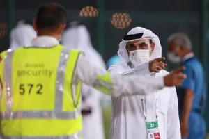 AFC cắt cử nhân viên giám sát chặt chẽ các buổi tập của đội tuyển Việt Nam. Ảnh: KHƯƠNG DUY