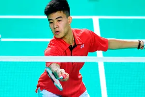 Tay vợt hạng 54 thế giới Nhat Nguyen đang thi đấu cho cầu lông CH Ailen.