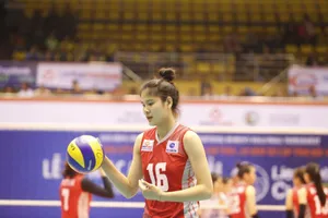 Phụ công Bùi Thị Ngà trở lại tập luyện sẽ giúp Bộ tư lệnh Thông tin tăng cường thêm sức mạnh.