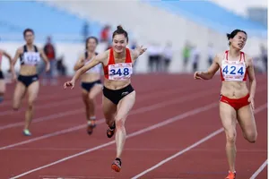 Các VĐV sẽ tham dự Giải điền kinh toàn quốc trên sân Mỹ Đình. Ảnh: MINH HOÀNG