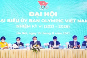 Đại hội Uỷ Ban Olympic Việt Nam nhiệ kỳ 6.