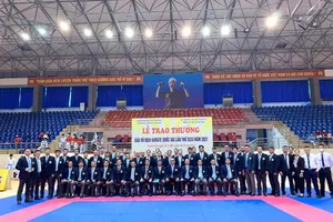 Giải karate toàn quốc 2021 phải tạm dừng vì dịch Covid-19. Ảnh: V.S.H