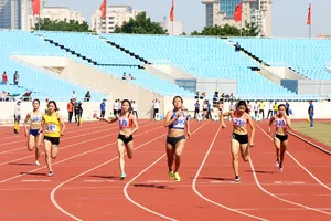 Giải điền kinh VĐQG sẽ khởi tranh tại SVĐ Mỹ Đình vào ngày 9-12.