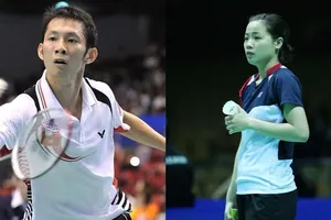 Nguyễn Tiến Minh và Nguyễn Thuỳ Linh sẽ không dự giải các cây vợt xuất sắc vì phải đi cách ly y tế.