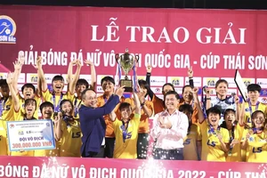 Đội nữ TPHCM đang là ĐKVĐ Cúp Quốc gia và giải VĐQG 2022