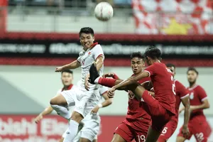 Đội tuyển Việt Nam hòa thất vọng trước Singapore. Ảnh: ANH KHOA