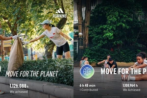 Thành tích tập luyện sẽ được quy đổi thành tiền quyên góp cho chiến dịch Move For The Planet.