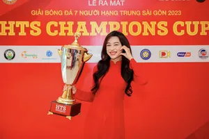 HTS Champions Cup 2023 là sân chơi dành cho các đội "phủi" hạng trung ở miền Nam. ẢNH: TÂM HÀ 