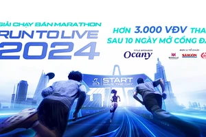 Run To Live 2024 thu hút đông đảo cộng đồng chạy bọ đăng ký tham dự. 