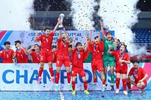 Đội tuyển futsal nữ Việt Nam vô địch Đông Nam Á 2024