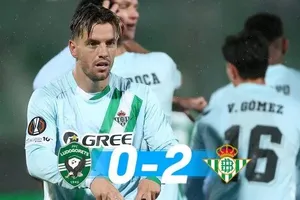 Ludogorets vs Real Betis 0-2: Lo Celso tỉa bóng đẳng cấp mở bàn, Francisco Son bất ngờ phản lưới nhà chốt hạ chiến thắng cho Betis 
