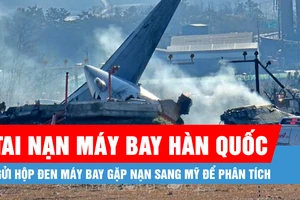 Hàn Quốc sẽ gửi hộp đen máy bay gặp nạn sang Mỹ để phân tích