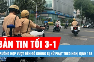 Bản tin tối 3-1: Các trường hợp vượt đèn đỏ không bị xử phạt theo Nghị định 168