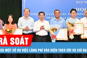 Podcast bản tin tối 10-1: Rà soát đưa một số vụ việc lãng phí vào diện theo dõi và chỉ đạo