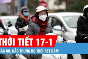 Bắc bộ, Bắc Trung bộ trời rét đậm