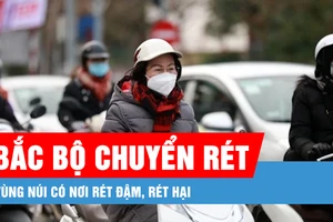 Bắc bộ trời chuyển rét, vùng núi có nơi rét đậm, rét hại