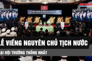 Podcast bản tin trưa 24-5: Trang nghiêm Lễ viếng nguyên Chủ tịch nước Trần Đức Lương tại Hội trường Thống Nhất