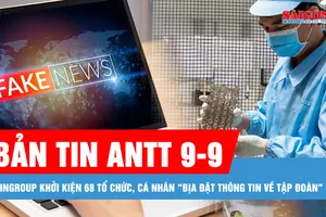 Bản tin ANTT 9-9: Vingroup khởi kiện 68 tổ chức, cá nhân "bịa đặt thông tin về tập đoàn"