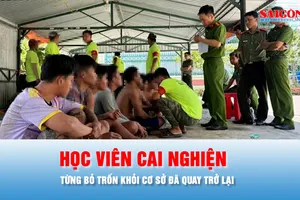 Podcast bản tin ANTT 8-10: Tất cả học viên bỏ trốn khỏi cơ sở cai nghiện ở An Giang đã quay lại