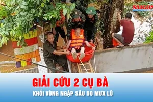 Podcast bản tin tối 12-11: Giải cứu 2 cụ bà khỏi vùng ngập sâu do mưa lũ