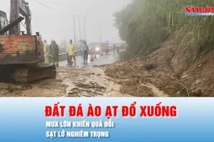 Podcast bản tin tối 16-11: Đất đá ào ạt đổ xuống quốc lộ 40B, nhiều người hoảng sợ bỏ chạy