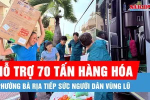 Phường Bà Rịa hỗ trợ 70 tấn hàng hóa, tiếp sức người dân vùng lũ