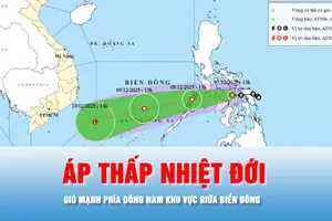 Podcast bản tin tối 7-12: Gió mạnh phía Đông Nam khu vực giữa Biển Đông