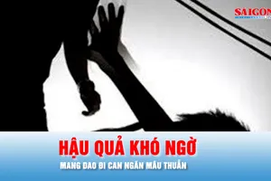 Podcast bản tin 17 giờ 28-12: Can ngăn mâu thuẫn bằng dao, một thanh niên bị bắt tạm giam