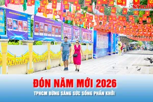 Podcast bản tin trưa 28-12: TPHCM rợp bóng cờ hoa, lung linh sắc màu, đón chào năm mới 2026