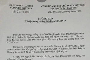 Cà Mau: Người dân hoang mang khi hiểu lầm phương án giả định cách ly khu dân cư là thật