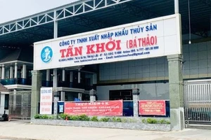 Công ty TNHH xuất nhập khẩu thủy sản Tấn Khởi