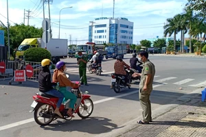 Chốt kiểm soát phòng, chống dịch Covid-19 trên địa bàn TP Bạc Liêu