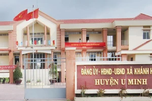 Trụ sở UBND xã Khánh Hội