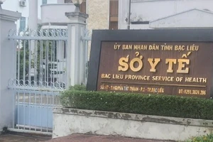 Sở Y tế tỉnh Bạc Liêu