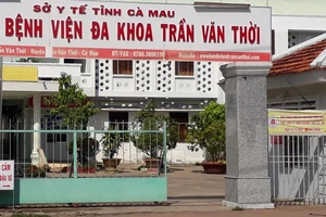 Bệnh viện Đa khoa Trần Văn Thời, nơi bác sĩ T.C.K. công tác được hơn 3 năm rồi tự ý nghỉ việc