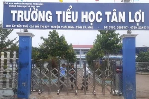 Trường Tiểu học Tân Lợi đã trả lại số tiền thu ngoài quy định