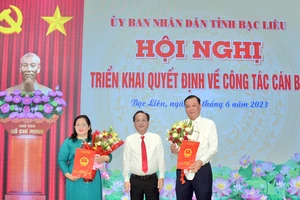 Bạc Liêu: Sở Kế hoạch-Đầu tư, Sở Tài chính có tân Giám đốc